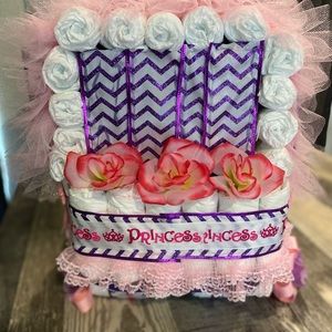 Diaper Stroller Gift Basket